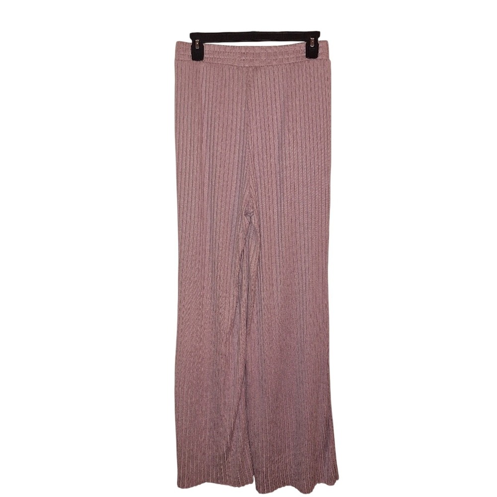 Southern Shirt High-Rise Pants Pink Ribbed Lounge‎ Size Large Tall Loungewear